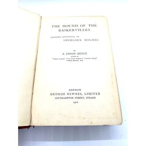 468 - First edition The Hound of the Baskervilles by Conan Doyle