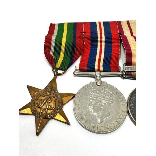 447 - WW2 ERII Mounted Navy Medal Group inc. Pacific Star, Cadet Forces