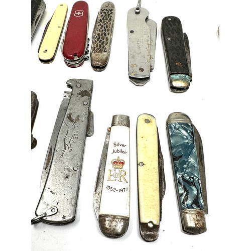 471 - 15 x Vintage Assorted Pocket KNIVES  Inc Smokers Knives, Pen Knives Etc