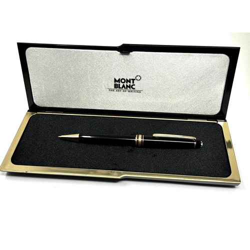 412 - montblanc meisterstuck ballpoint pen / biro boxed