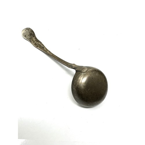 4 - georgian scottish silver sauce ladle