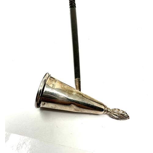 21 - .925 sterling candle snuffer