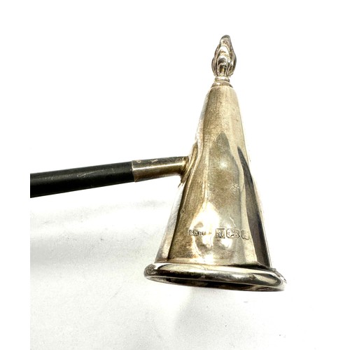 21 - .925 sterling candle snuffer