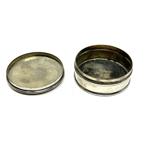 7 - .925 sterling snuff / trinket box