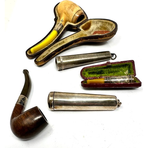 12 - 5 x .925 sterling silver tobacciana items