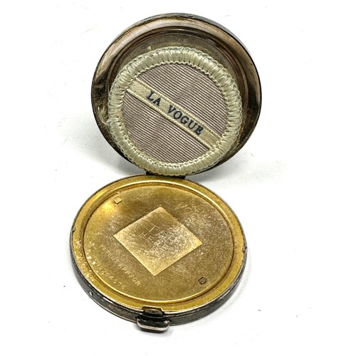 29 - .925 sterling vogue vanity compact