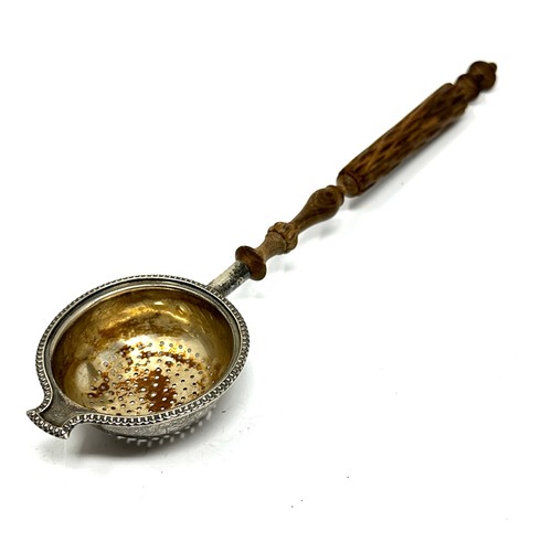 37 - .925 sterling tea strainer