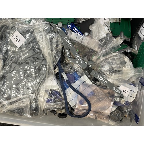 161 - Large selection of ID passes/ lanyards