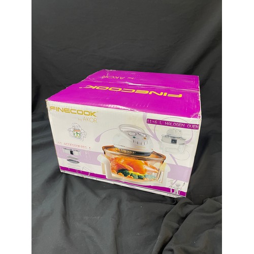 78 - Finecook by Akor Halogen cooker oven with rotating heat 1400 W