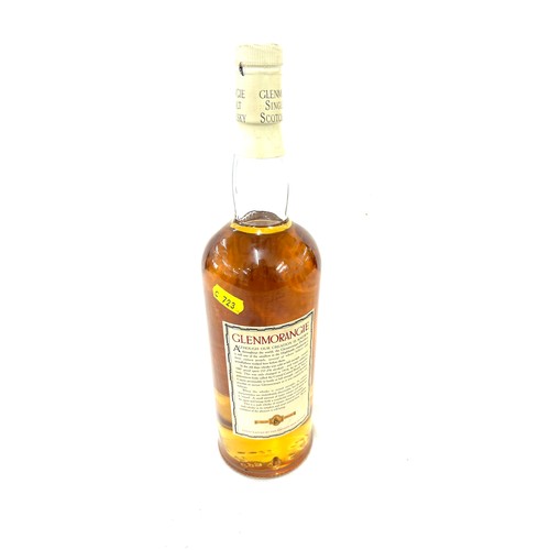 607 - Bottle of Glenmorangie single malt scotch whisky 100 proof, 57% 1 litre ten years old