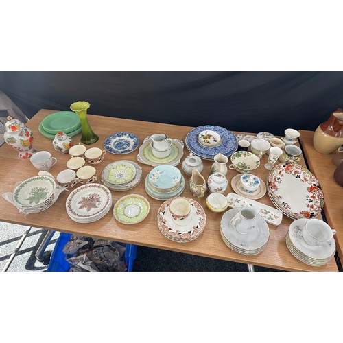 230 - Large selection of miscellaneous pottery includes masons, part sets etc