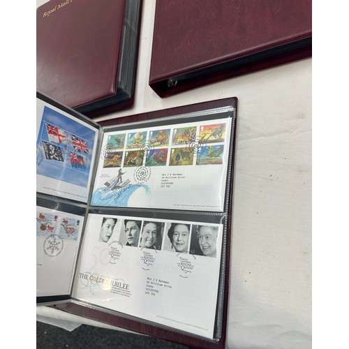 374 - Three folders of royal mail first day covers