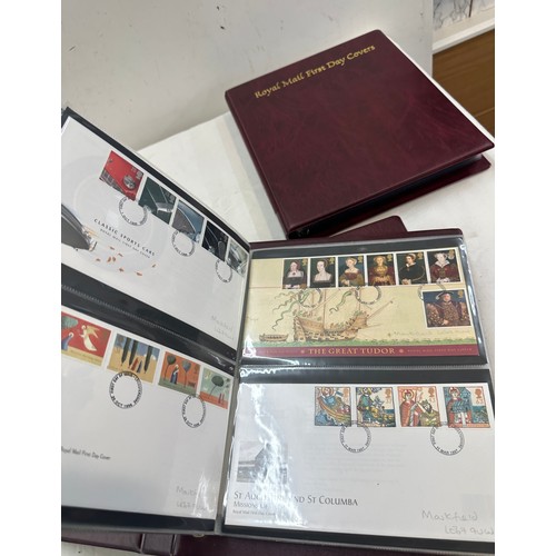 374 - Three folders of royal mail first day covers