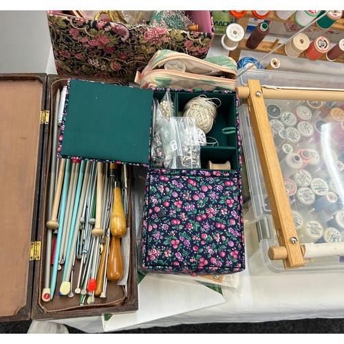 177 - Large selection of assorted sewing equipment