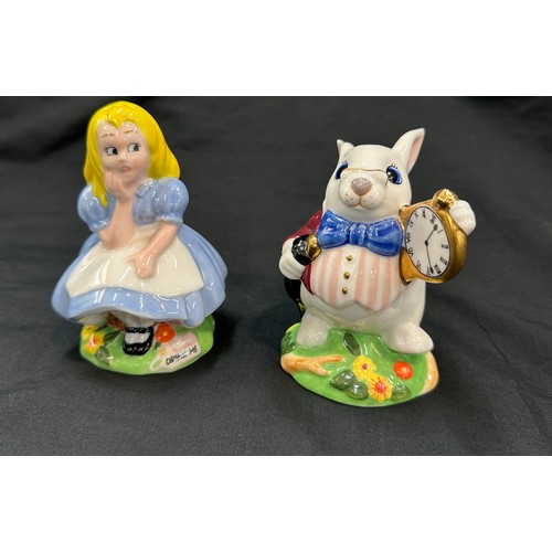 478 - Paul Cardew Salt and Pepper Shaker, Alice in Wonderland