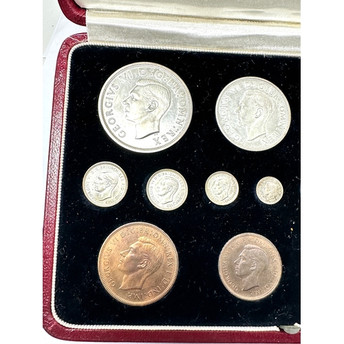 498 - 1937 King George IV Specimen Proof Coin Set With Maundy Money In Original Case