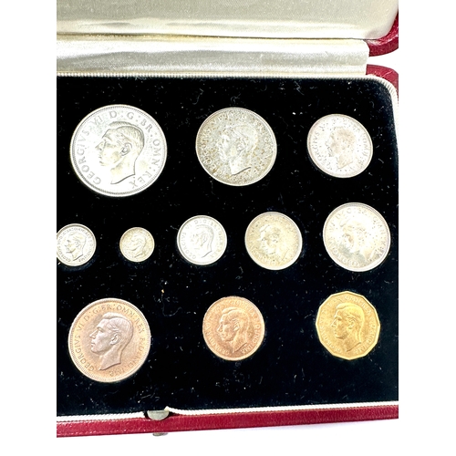 498 - 1937 King George IV Specimen Proof Coin Set With Maundy Money In Original Case