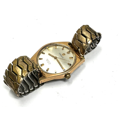 466 - Vintage Tissot Seastar PR 516 Swiss Made gents wristwatch original tissot box the watch is ticking