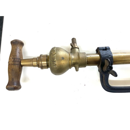 80 - vintage Four oaks brass spray pump