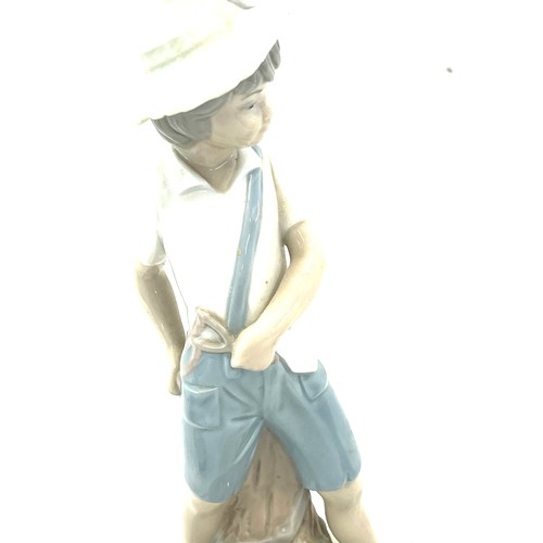 29 - Royal Doulton Little Nelle, Royal Doulton Sairy gamp, Nao boy with cataplut, all in good overall con... 