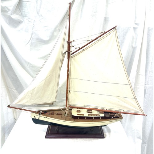 226 - Vintage ship galleon model 27 inches tall by 25 inches wide