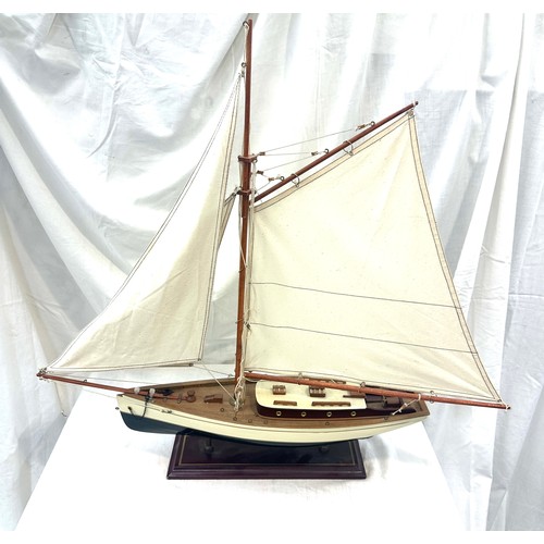 226 - Vintage ship galleon model 27 inches tall by 25 inches wide