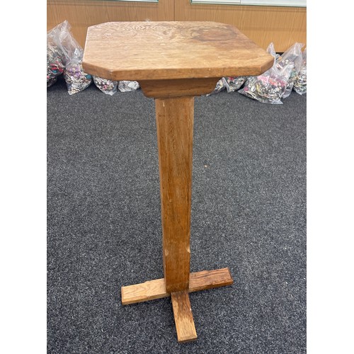 279 - Vintage wooden plant stand, measures approximately 39 inches tall