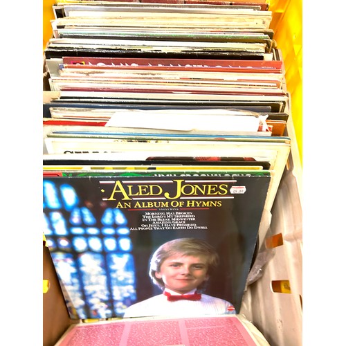 172 - Large selection of records to include Folk, classical etc