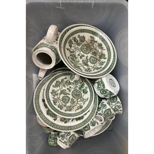 118 - Large part dinner services includes Wedgwood, royal doulton etc