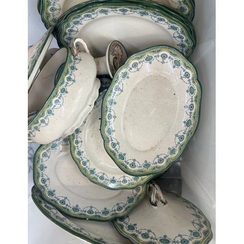 118 - Large part dinner services includes Wedgwood, royal doulton etc