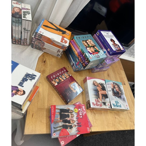 215 - Large selection of DVD's to include box sets such as Friends, Star Wars etc