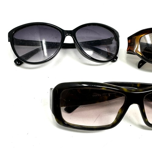 520 - Collection of Designer Sunglasses Inc Dior, Gucci Etc x 3