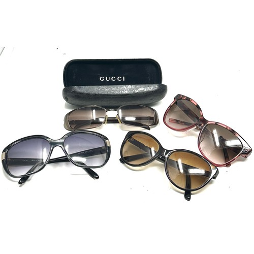 524 - Collection of Designer Sunglasses Inc D&G, Chloe, Marc Jacobs, Gucci Etc x 4