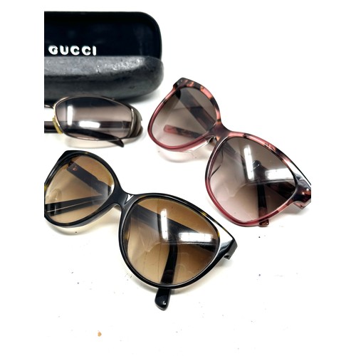 524 - Collection of Designer Sunglasses Inc D&G, Chloe, Marc Jacobs, Gucci Etc x 4