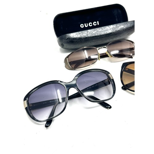 524 - Collection of Designer Sunglasses Inc D&G, Chloe, Marc Jacobs, Gucci Etc x 4