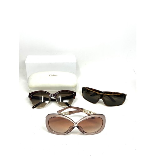 527 - Collection of vintage Designer Sunglasses Inc Chloe, Miu Miu, Tom Ford Etc x 3