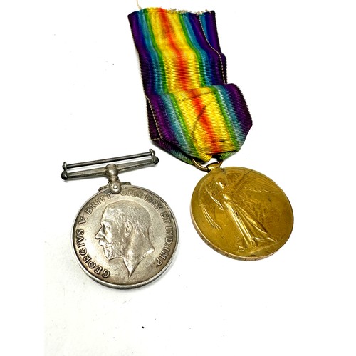 438 - WW1 Medal Pair named 51754 Pte. I.V Dove K.O.Y.L.I