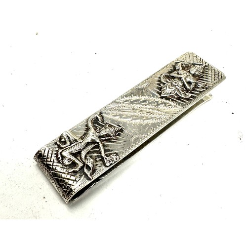 70 - stamped .925 siam sterling silver money clip