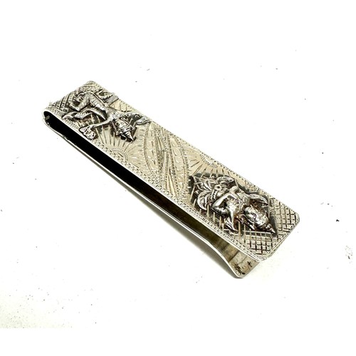 70 - stamped .925 siam sterling silver money clip