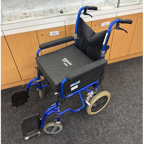 263 - Folding wheel chair