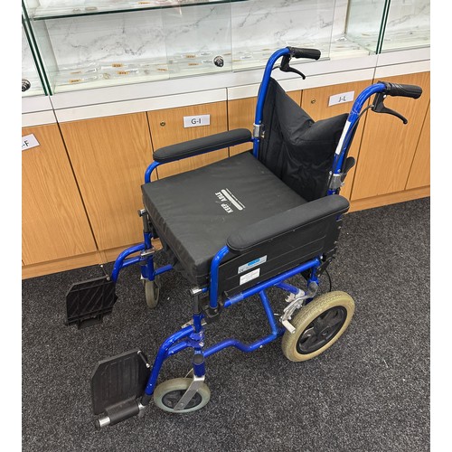 263 - Folding wheel chair