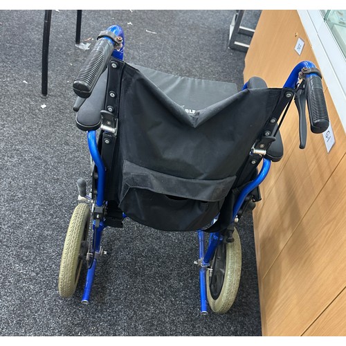 263 - Folding wheel chair