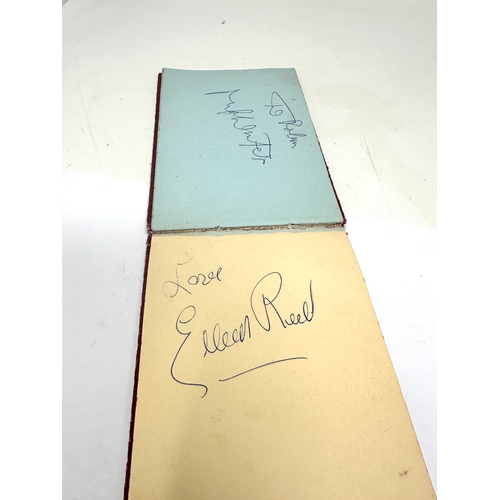 540 - Vintage autograph book includes dusty springfield  al read barrie brothers  the bachelors  freddie a... 