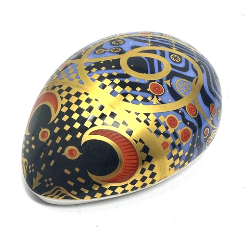 518 - Royal Crown Derby Paperweight Computer Mouse - Gold Stopper