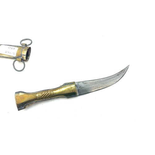 335 - Turkish Jambiya Knife With Sheath