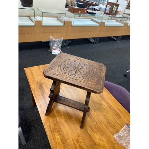 276A - Vintage stool/ prayer table