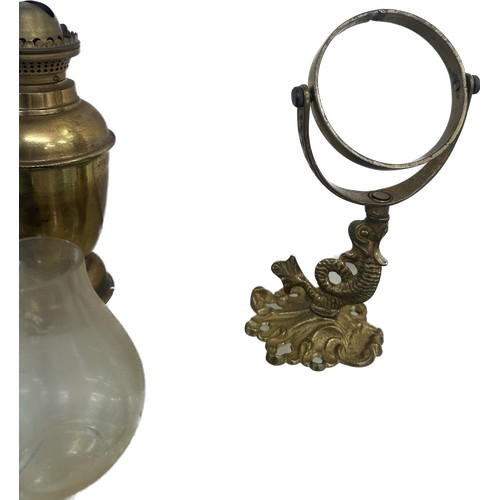 230A - Vintage brass ships lamp