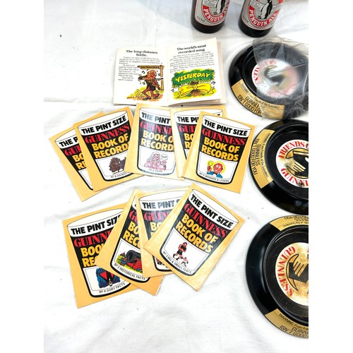 45 - Selection of vintage Brewimania to include Guinness fact books, Guinness ash trays and an advertisin... 