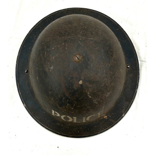 448 - WW2 Police Helmet