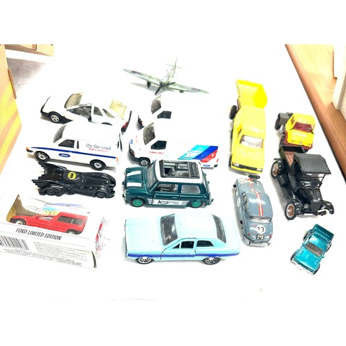57 - Selection of vintage toy cars and planes